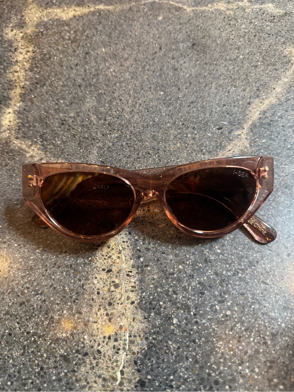 I-SEA Carly Sunglasses in Watermelon (Pink)